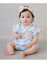 【SALE/51%OFF】petit main 【WEB限定/リンク】girls babyアソート甚平 ナルミヤオンライン 着物・浴衣・和装小物 浴衣 ピンク ホワイト【RBA_E】