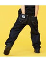Lee Lee 【110-160cm】キッズ ワイドテーパードデニム ペインターパンツ エドウインオンラインモール パンツ ジーンズ・デニムパンツ ブルー【送料無料】