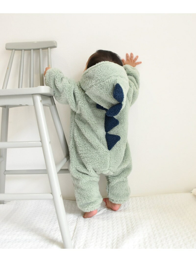 【SALE／50%OFF】Si・Shu・Non Si・Shu・Non/ドウブツカバーオール シ・シュ・ノン マタニティウェア・ベビー用品 ロンパース・カバーオール グリーン ホワイト ピンク ベージュ【RBA_E】