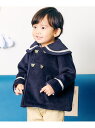 apres les cours tiny bear セーラーコート エフオーオンラインストア ジャケット・アウター その他のジャケット・アウター レッド ブルー...