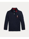 POLO RALPH LAUREN (ボーイズ 2才~7才)Polo ベア ケーブルニット コットン セーター ラルフローレン トップス ニット ネイビー【送料...