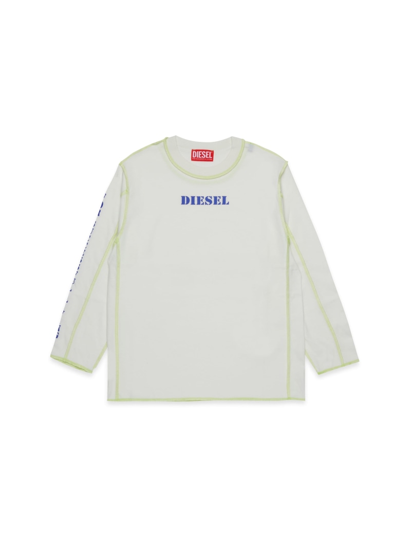DIESEL キッズ 長袖Tシャツ TCRAORLS ディーゼル トッ...(4)