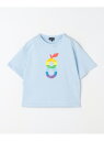 【SALE/70%OFF】UNITED ARROWS green label relaxing レインボー ロゴTシャツ 100cm-120cm ユナイテッドア...