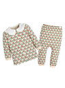 【SALE/30%OFF】moimoln 【ルームウェア】トマト柄トップス&パンツ モイモルン インナー・ルームウェア パジャマ オレンジ【RBA_E】