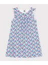 PETIT BATEAU 袖なしナイトドレス プチバトー インナー・ルームウェア パジャマ【送料無料】