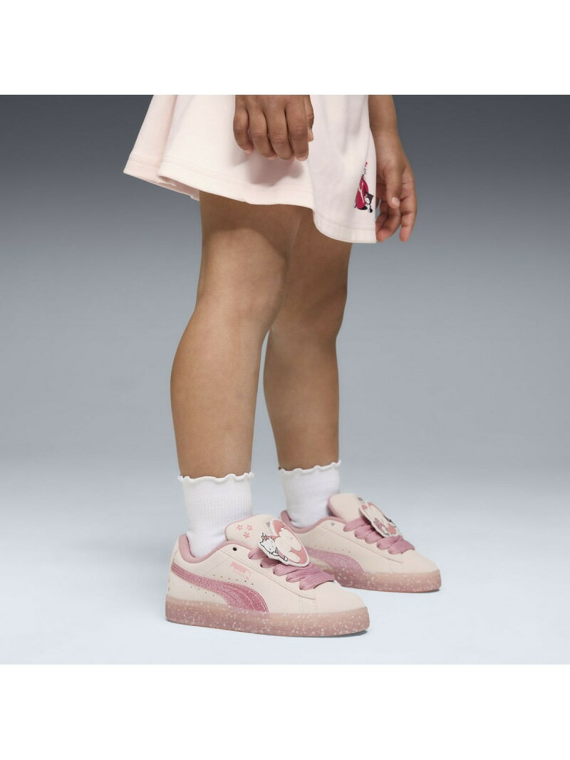 PUMA ガールズ PUMA x ハローキティ アンド フレンズ 2 スウェードXL スニーカー 17-21cm プーマ シューズ・靴 スニーカー【送料無料】のサムネイル