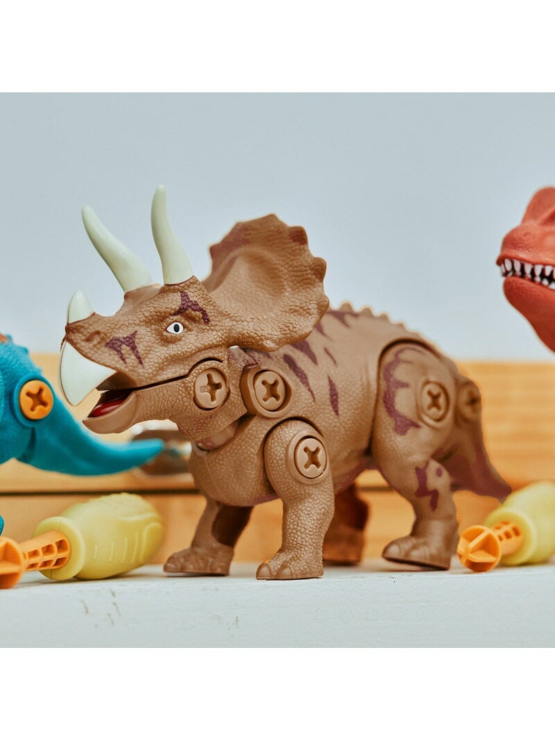 F.O.TOYBOX DIY TOY DINOS エフオーオンラインストア マタニティウェア・ベビー用品 その他のベビーグッズ ブルー レッド ベージュ グリーン