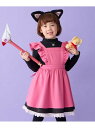 any FAM KIDS 【カードキャプターさくら*any FAM】コスチューム風セット (クロウカード編) エニィファム ワンピース・ドレス ワンピース ピン...