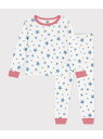 PETIT BATEAU パジャマ プチバトー インナー・ルームウェア パジャマ ホワイト【送料無料】