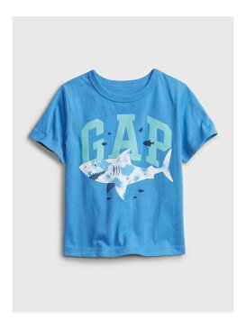 【SALE／59%OFF】GAP (K)オーガニック ミックス&マッチ Gapロゴtシャツ (幼児) ギャップ カットソー キッズカットソー ブルー グレー ホワイト【RBA_E】