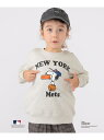 SHIPS KIDS SHIPS KIDS:100~125cm / スヌーピー*MLB スウェット シップス トップス スウェット・トレーナー グリーン ブルー...
