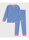 PETIT BATEAU パジャマ プチバトー インナー・ルームウェア パジャマ ホワイト【送料無料】