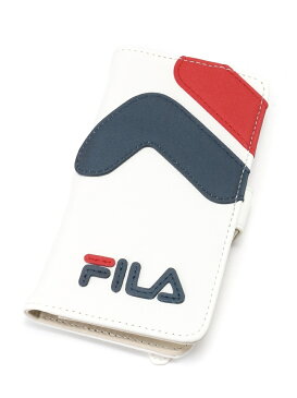 SMIR NASLI 【FILA】別注Big LogoMulti Pouch L(マルチタイプ) サミールナスリ ファッショングッズ 携帯ケース/アクセサリー ホワイト【送料無料】