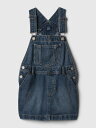 【SALE／34%OFF】GAP (K)babyGap デニムサロペットスカート ギャップ ワンピース・ドレス ジャンパースカート ブルー