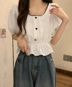 【SALE/40%OFF】miniministore シャツブラウス 薄手トップス 韓国風 ミニミニストア トップス シャツ・ブラウス ベージュ ブラック ホワ...