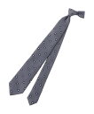 【SALE/28%OFF】MACKINTOSH PHILOSOPHY スクエア小紋 レギュラータイ マッキントッシュ フィロソフィー スーツ・フォーマル ネクタイ・蝶ネクタイ グレー ネイビー【送料無料】
