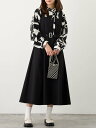 NICOLE CLUB セパレート2WAYジャンパースカート ニコル クラブ ワンピース・ドレス ジャンパースカート ブラック ブルー グレー【送料無料】