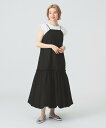 Ray BEAMS 【洗濯機OK】バルーン キリカエ キャミ ワンピース 25SS リラックス ビームス ウイメン ワンピース・ドレス ワンピース ブラック レ...