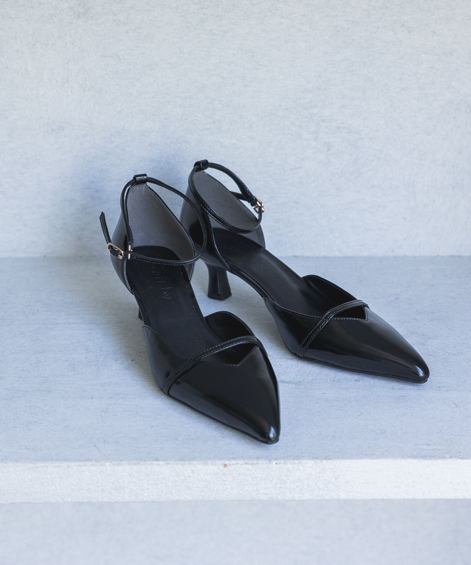 【SALE／40%OFF】A part by セパレートパンプス アパートバイ シューズ・靴 パンプス ブラック ブラウン【送料無料】