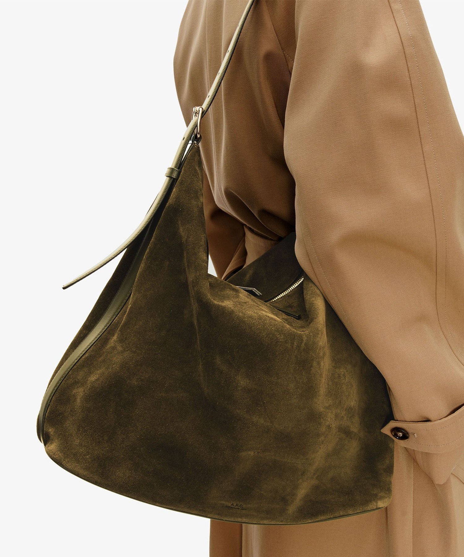 A.P.C. Vera Maxi バッグ アー・ぺー・セー バッグ ショルダーバッグ カーキグリーン【送料無料】
