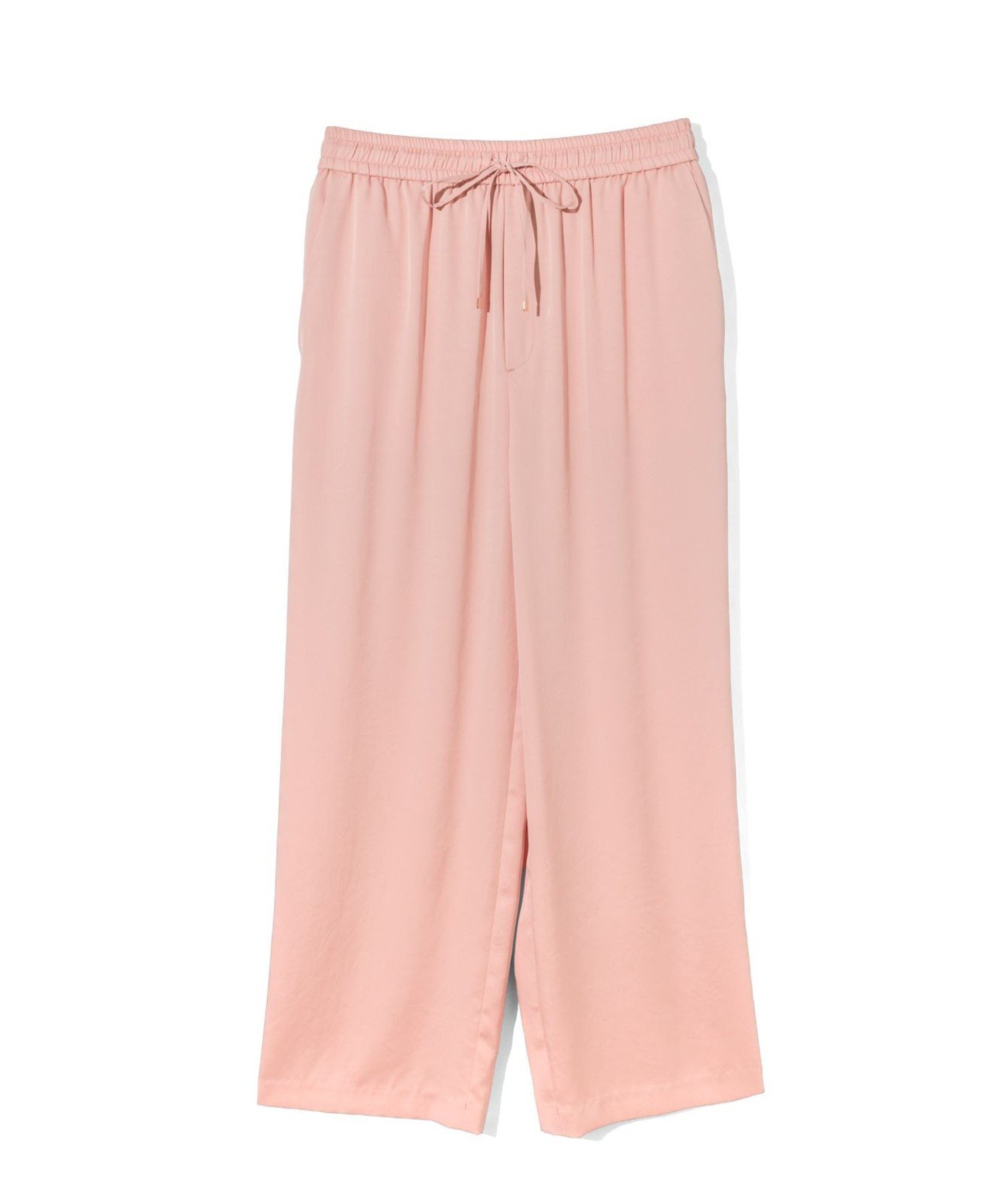 MIDIUMISOLID MIDIUMISOLID for Ladies イージーパンツ マーコート パンツ その他のパンツ ブラック ネイビー ピンク ベージュ