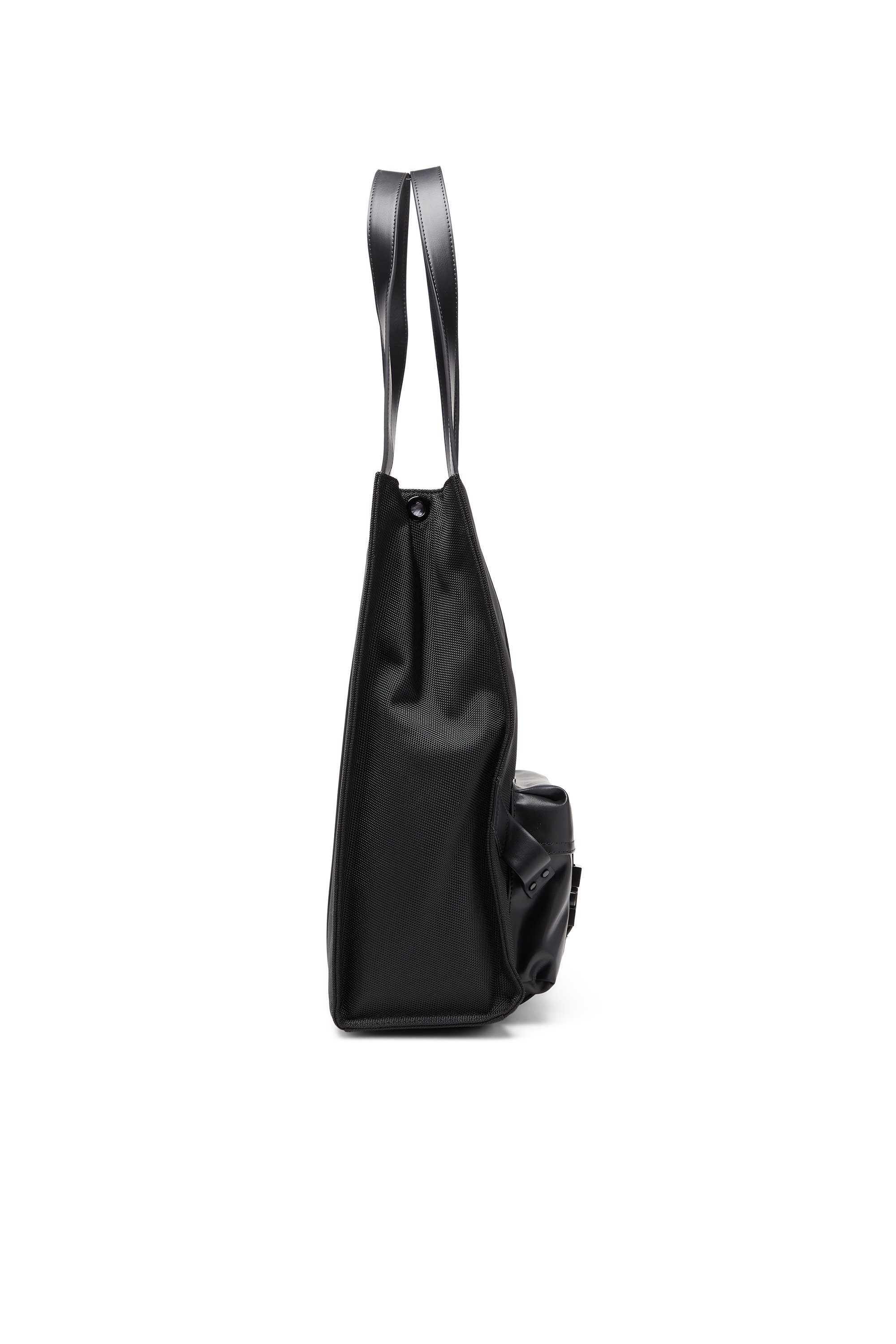 メンズ トートバッグ MULTI-PKTS TOTE X ディーゼル バッグ トートバッグ ブラック