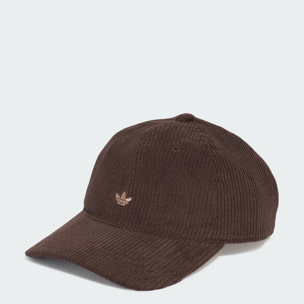 adidas 【公式】アディダス adidas 返品可 コーデュロイ ベースボール キャップ アディダス 帽子 キャップ ブラウン【送料無料】