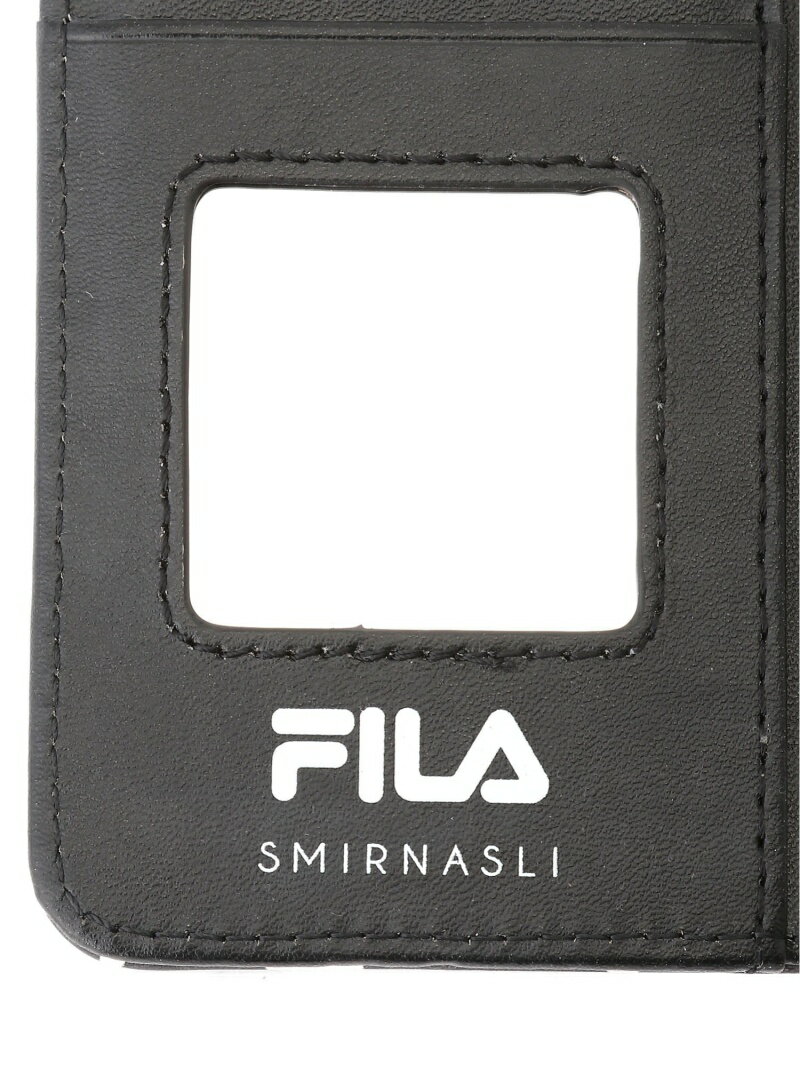 SMIR NASLI 【FILA】別注MultiPouch L(マルチタイプ) サミールナスリ ファッショングッズ 携帯ケース/アクセサリー ブラック【送料無料】