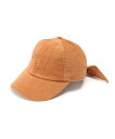 【SALE/60%OFF】Casselini Casselini/kidsリボンキャップ キャセリーニ 帽子 キャップ オレンジ ネイビー パープル