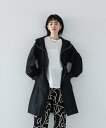 インディヴィ 【SALE／30%OFF】GALLEST ミリタリータフタロングコート インディヴィ ジャケット・アウター その他のジャケット・アウター ブラック ベージュ【送料無料】