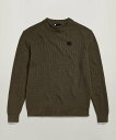 【SALE/30%OFF】G-Star RAW 【公式ショップ】PULLOVER KNITTED SWEATER/プルオーバーニットセーター ジースターロゥ ト...