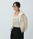 【SALE/35%OFF】LEPSIM シアーダンボールフーディー レプシィム トップス スウェット・トレーナー ホワイト グレー オレンジ