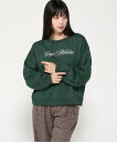 GAP (W)ヴィンテージソフト GAPロゴ ウェッジ スウェットシャツ ギャップ トップス スウェット・トレーナー グリーン ネイビー グレー レッド【送料無...
