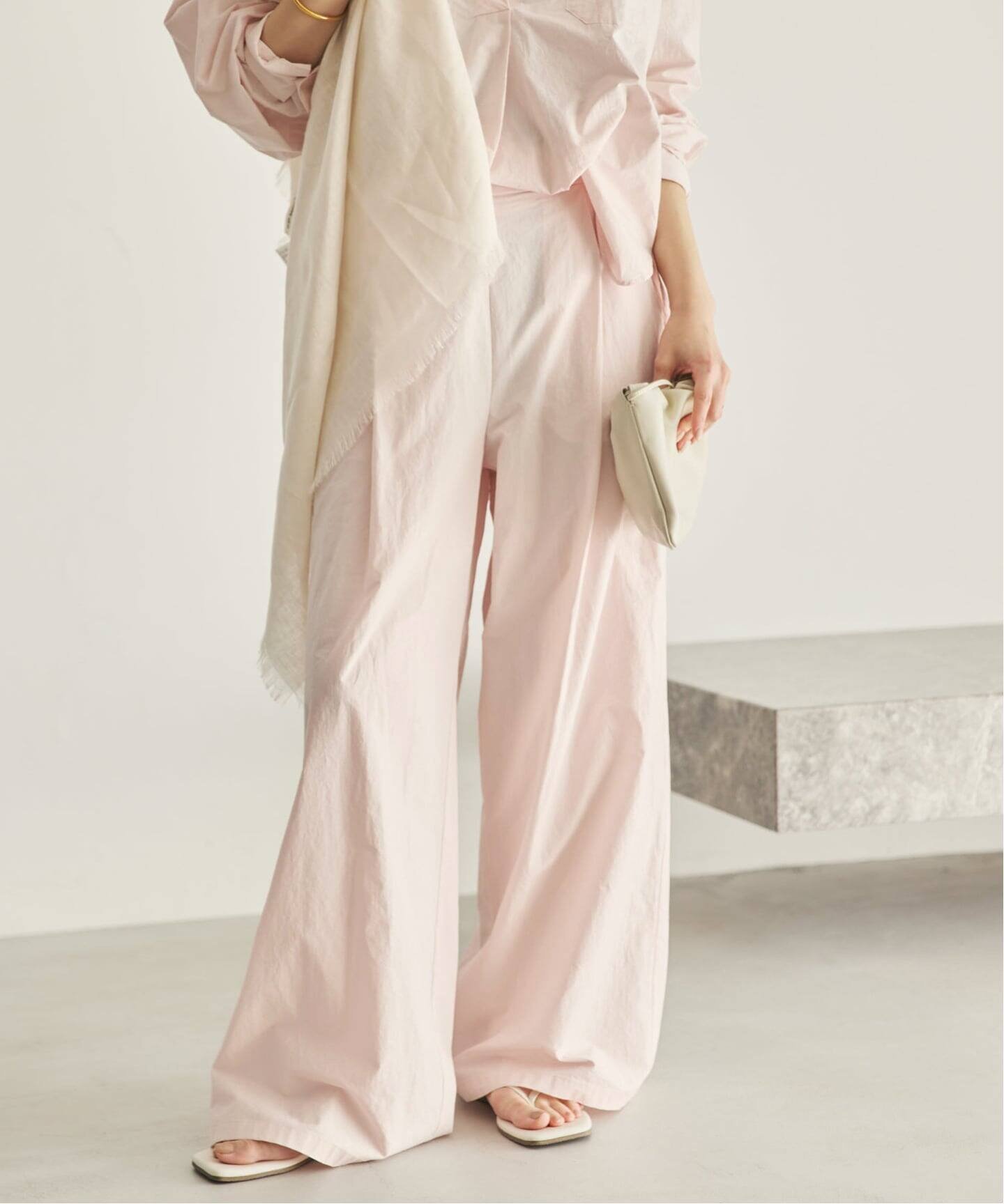 plage relaxy shirt パンツ プラージュ パンツ その他のパンツ グレー ワインレッド ピンク