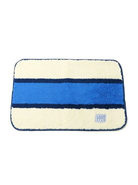 niko and... OR LATBDバスマット ニコアンド 生活雑貨 バス/トイレ/ランドリーグッズ ブルー ホワイト