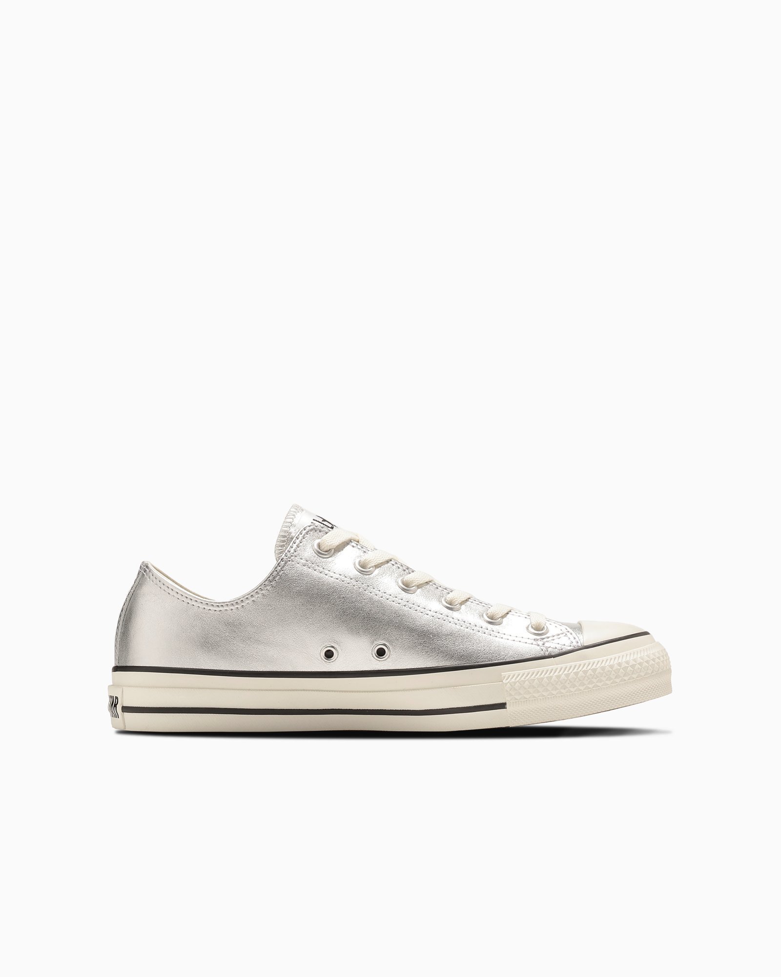 CONVERSE 【公式】レザー オールスター (R) OX ローカット コンバース シューズ・靴 スニーカー シルバー【送料無料】