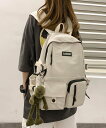 【SALE/30%OFF】miniministore リュックサック 大容量 韓国風 男女兼用 ミニミニストア バッグ リュック・バックパック カーキグリーン ...