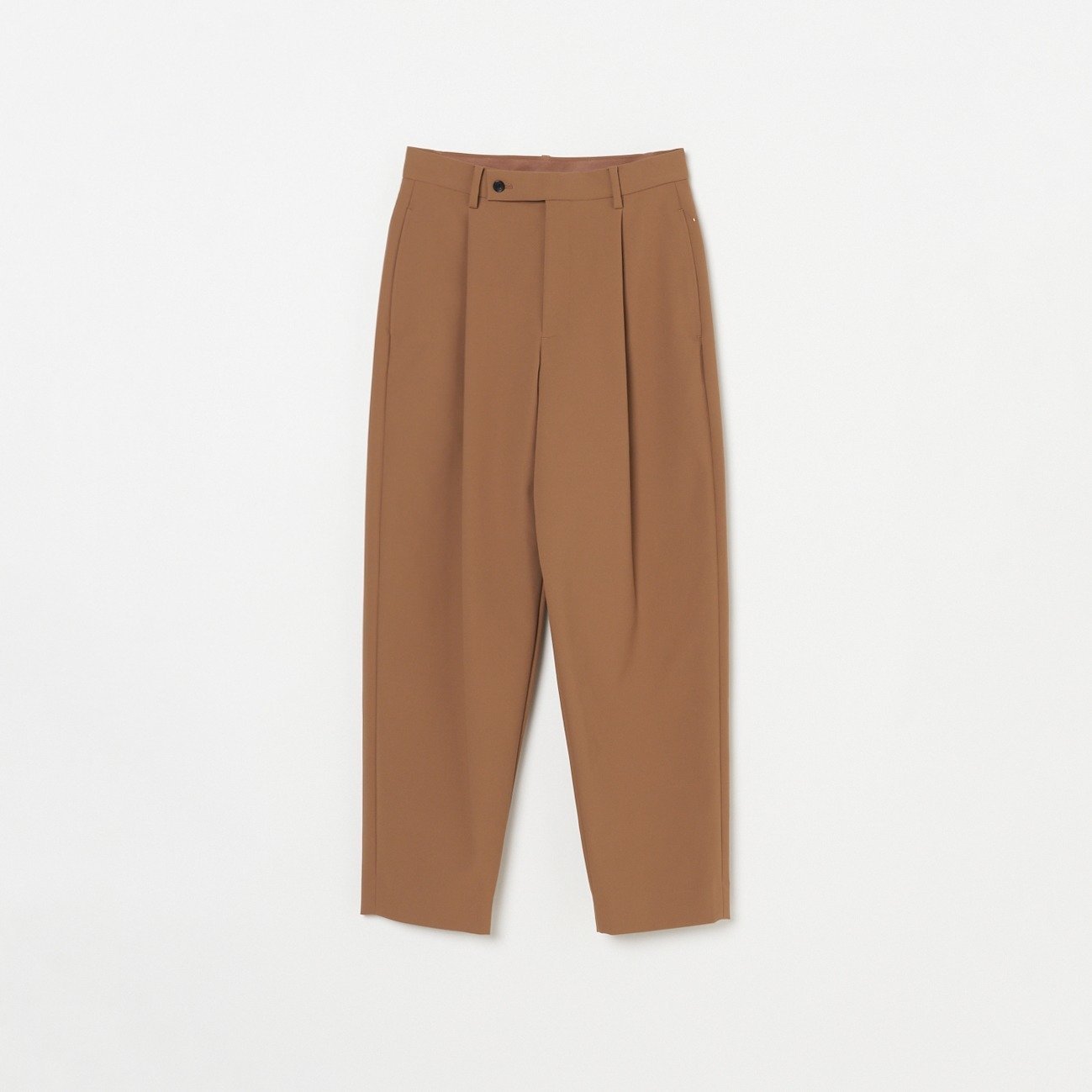 HELIOPOLE STRETCH TUCK PANTS エリオポール パンツ その他のパンツ グリーン ブラウン ブラック