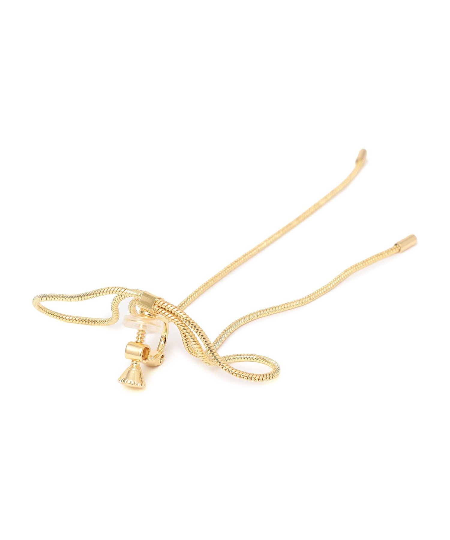 【SALE／30%OFF】SHIPS any SHIPS any: リボン モチーフ イヤリング シップス アクセサリー・腕時計 イヤリング・イヤーカフ ゴールド