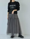 Re:EDIT ダンボールロゴプリントプルオーバー リエディ トップス スウェット・トレーナー ブラック【送料無料】