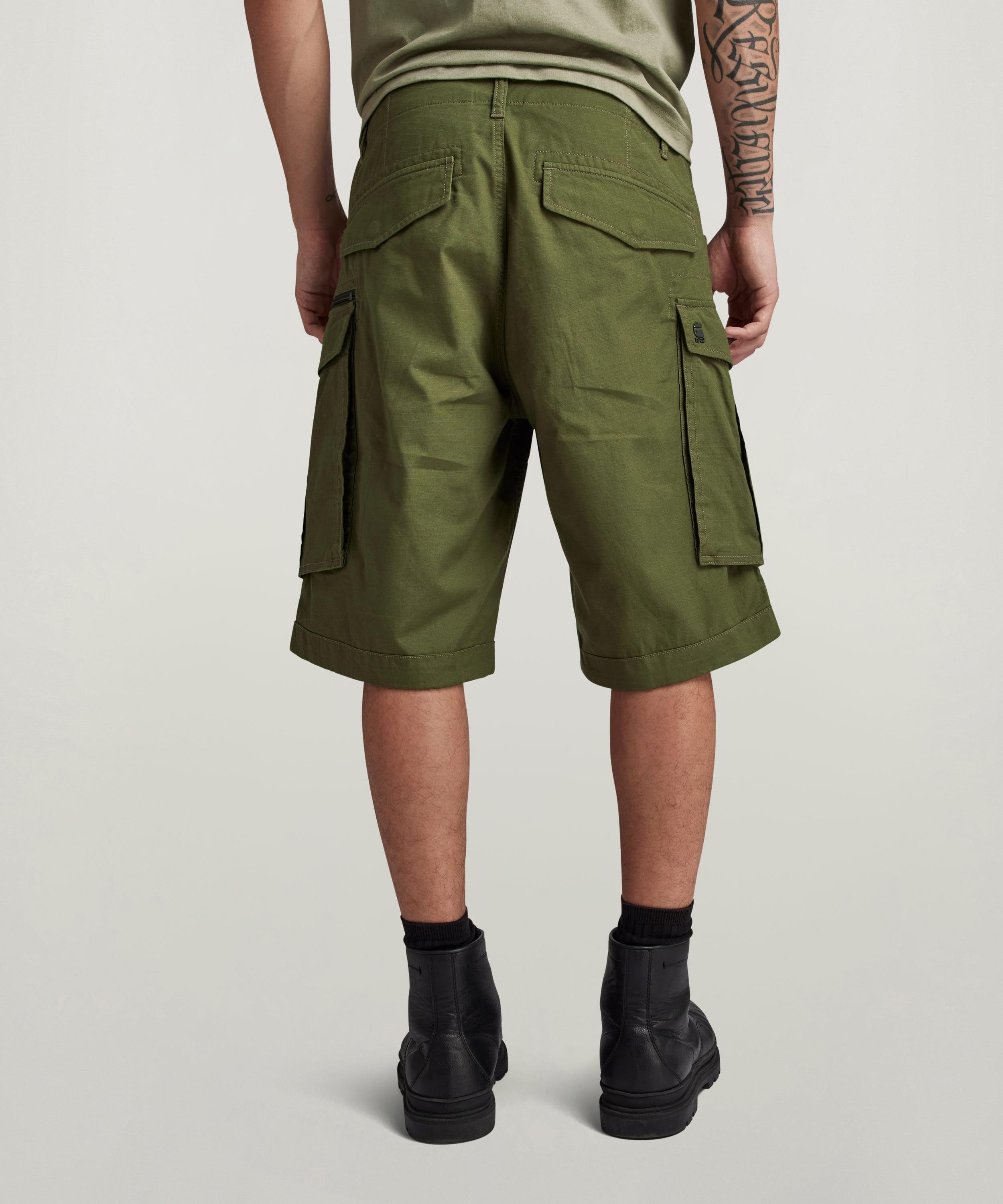 【SALE／30%OFF】G-Star RAW 【公式ショップ】ROVIC ZIP RELAXED SHORTS/ジップディテールリラックスカーゴショーツ ジースターロゥ パンツ その他のパンツ カーキグリーン【送料無料】