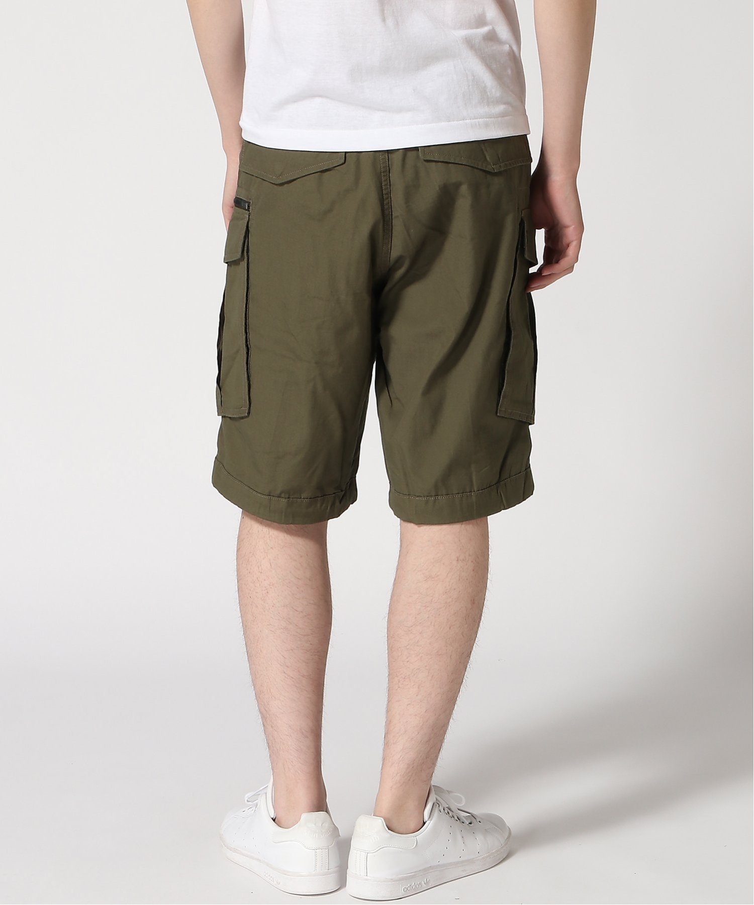 【SALE／30%OFF】G-Star RAW 【公式ショップ】ROVIC ZIP RELAXED SHORTS/ジップディテールリラックスカーゴショーツ ジースターロゥ パンツ その他のパンツ カーキグリーン【送料無料】