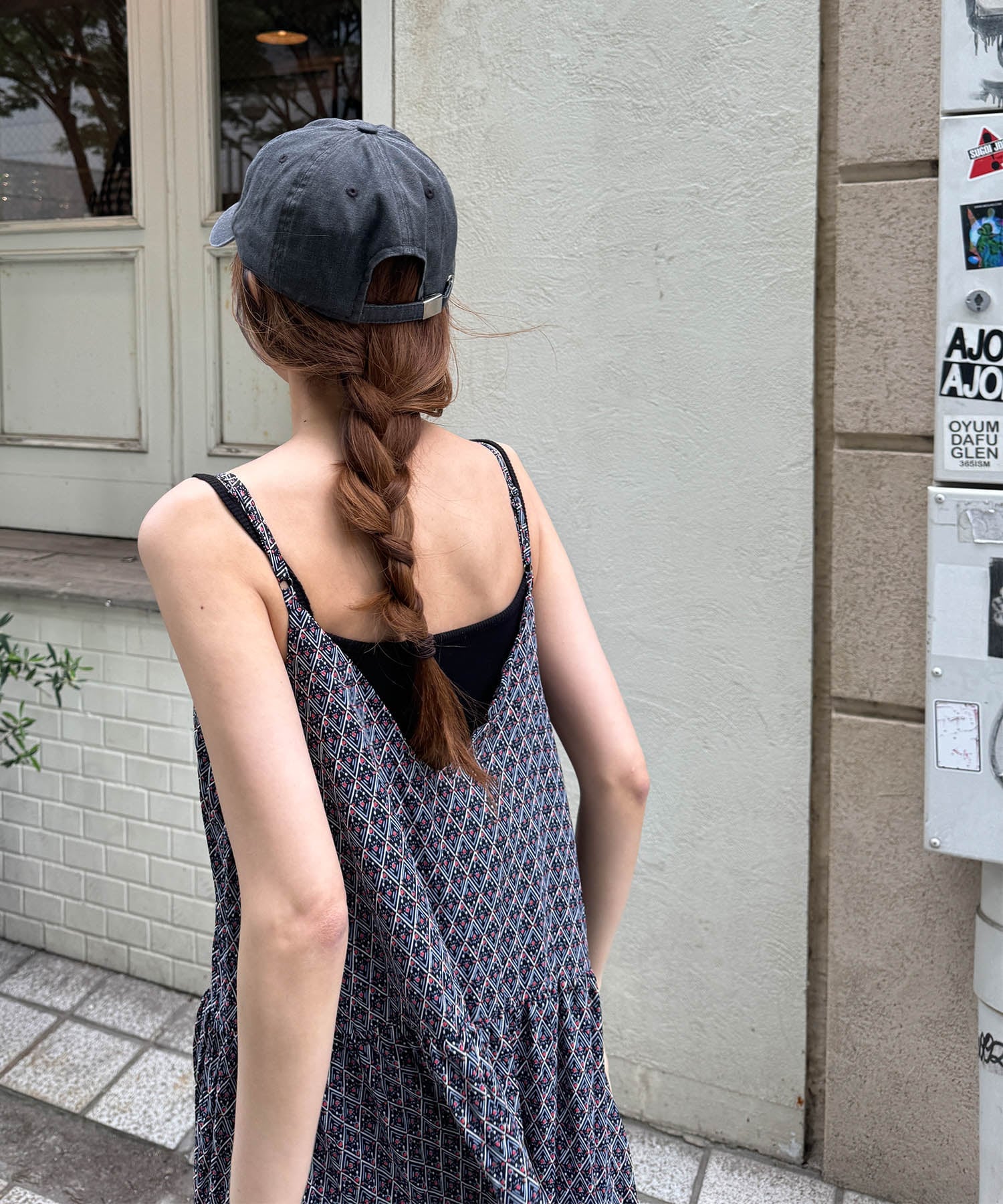 【SALE／50%OFF】Lakey Park Lakey Park How's your day CAP キャナルジーン 帽子 キャップ ブラック