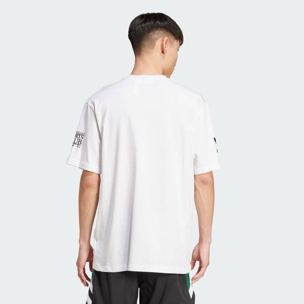 【公式】アディダス adidas 返品可 90年代のサッカー グラフィック半袖Tシャツ アディダス トップス カットソー・Tシャツ ホワイト