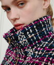 LOULOU WILLOUGHBY 【LOULOU WILLOUGHBY】CLARENSONツイードブルゾン アルアバイル ジャケット・アウター ブルゾン・ジャ...