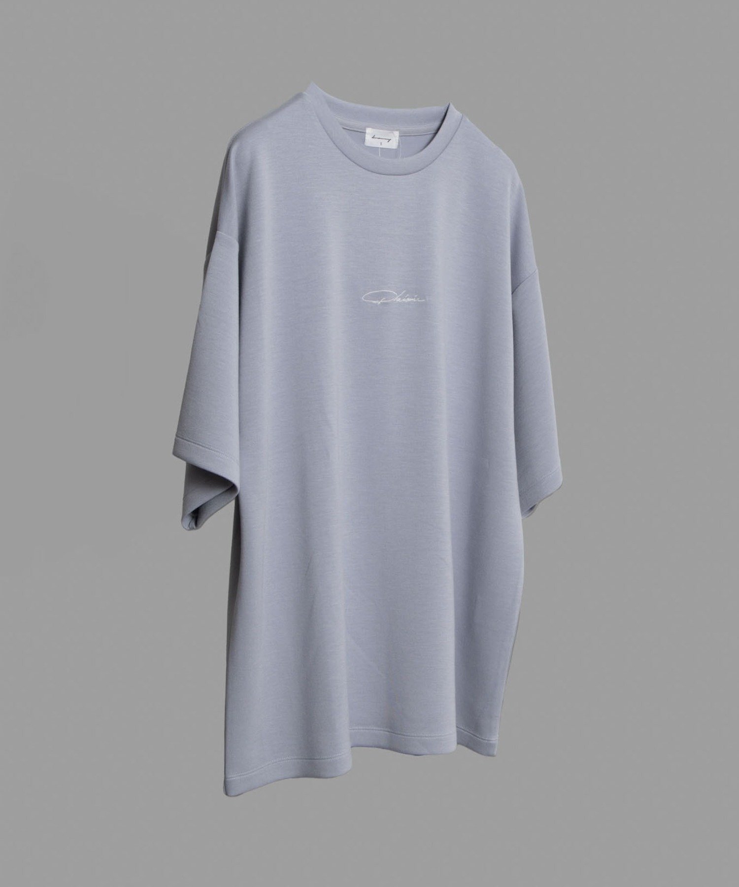 WEGO MEN'S カラーステッチワンポイントT(SS) ウィゴー トップス カットソー・Tシャツ ブラック ホワイト ブルー