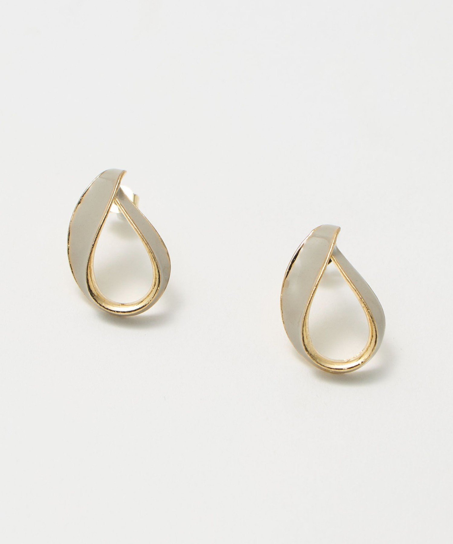 【SALE／40%OFF】UNITED ARROWS green label relaxing シズクライン ピアス ユナイテッドアローズ アウトレット アクセサリー・腕時計 ピアス ブラウン ベージュ