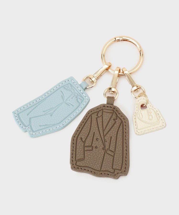 UNTITLED UNTITLED名品モチーフ バッグチャーム アンタイトル 財布・ポーチ・ケース その他の財布・ポーチ・ケース ゴールド