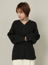 【SALE/81%OFF】SEVENDAYS=SUNDAY 合わせVネック片畦ニットプルオーバー セブンデイズサンデイ ニット 長袖ニット グレー レッド ブルー
