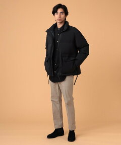 Allied Down Blouson 51-18-0439-147: Black Allied Down Blouson 51-18-0439-147: Black